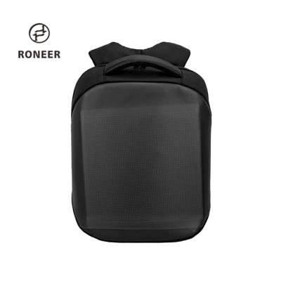 China Men's Waterproof Casual Lightweight Computer Durable Backpack 19 Inch Bag Black Laptop Backpack for sale