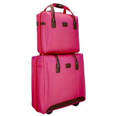 China High Quality Factory Price Custom Waterproof Nylon Travel Luggage Sets Durable Zipper Luggage Suitcase Trolley Set for sale