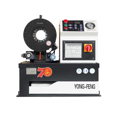 China Building material stores YONG-FENG Y80 hot-selling hydraulic hose crimper/crimping machine for 1 1/4 inch hydraulic hoses for sale