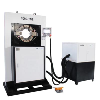 China Building material stores YONG-FENG Y360 rubber product making machinery 8 inch hydraulic hose crimping machine hydraulica prensadora de manguera for sale