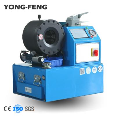 China Factory 2 inch YONG-FENG YJK-80X hydraulic crimping machine price /techmaflex pipe crimping machine for sale