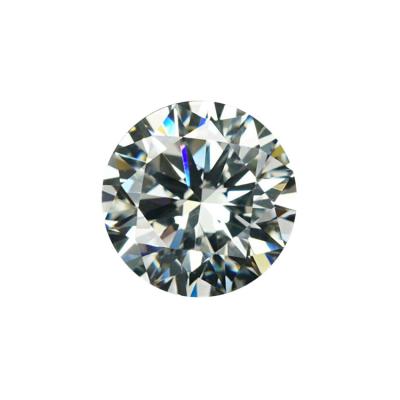 China High Quality White CZ Loose Gems 1.75mm White Zircon Star 5A Round Loose Stone Used For Jewelry Inlay for sale