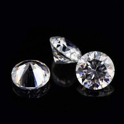 China High Quality White CZ 1.1mm Loose Gems Zircon Jewelry 5A Round Loose Stone Used For Jewelry Inlay for sale