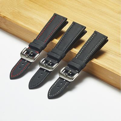 China Charm Straps High Quality Watch Accessories Charm Strap 20mm 22mm Nylon Nylon Watch Band 23mm Blet for sale