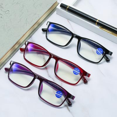 China Blue Light Blocking 8030 TR90 PC Glass Blue Light Blocking Reading Glasses For Women Men 1.0 1.5 2.0 2.5 3.0 3.5 4.0 for sale