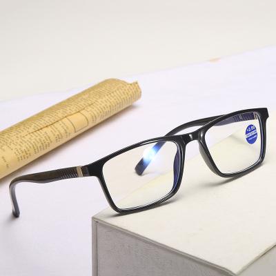 China Blue Light Blocking 8027 TR90 Bifocal Blue Light Blocking Reading Glasses For Women Men for sale