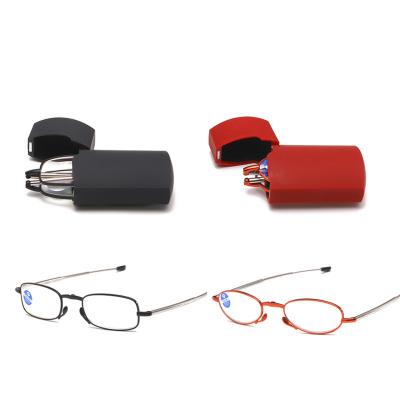 China Portable With Light Blocking/Presbyopia Blue HXHTianxian Good Quality Reader Full-frame Hot Selling Portable Reading Case/Glasses for sale