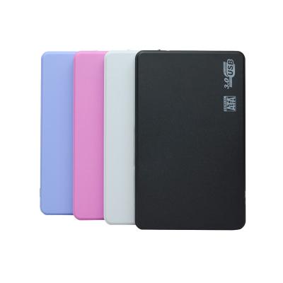 China 2.5 Inch Plastic Case USB3.0 SATA HDD External Hard Drive Disk Enclosure Plastic Tool Free for sale