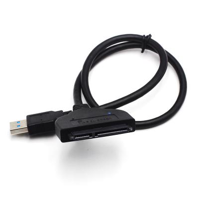 China Plastic Sata To USB3.0 Drive Cable 2.5 Inch 3.5 Inch HDD Easy SSD Read Converter Drive Conversion Cable for sale