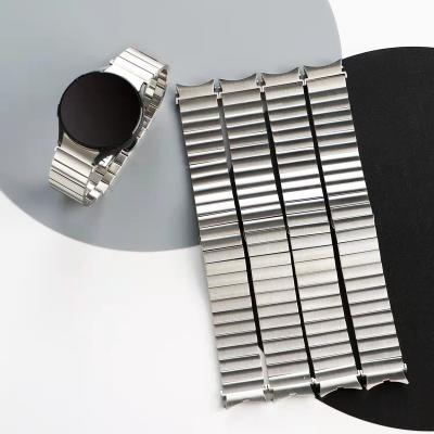 China Adjustable 20mm 22mm Metal Stainless Steel Strap Watch Band for Samsung Galaxy Watch 5 Strap Watch for sale