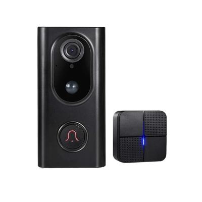 China Bell WiFi 1080P HD Integrated Two Way Wireless Visual Doorbell Door Camera Smart Security Camera for sale