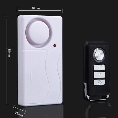 China 105db Wireless Burglar Alarm Sensor Window Door/Window Door Magnetic Home System Security Entry Burglar Device Security Longer for sale