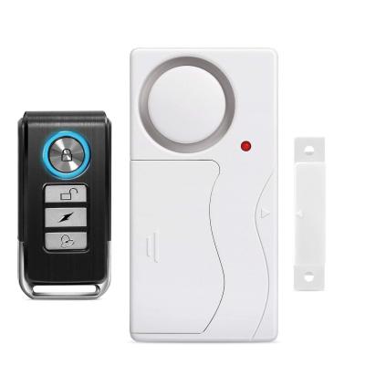 China 433mhz Window Door/Window Door Entry Security Burglar Sensor Alarm Door Window Detector with Remote Controller Smart Home Alarm System for sale