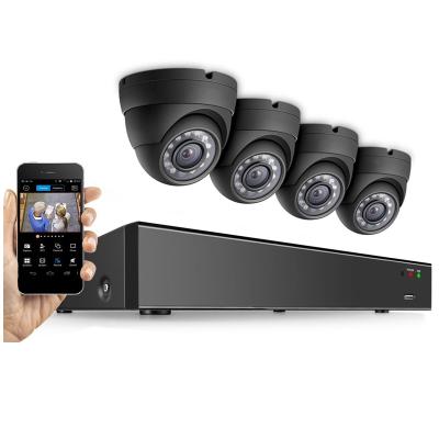 China H.265/h.264 Security Recorder 2 Megapixel 4CH 1080p CCTV POE NVR Waterproof/Waterproof Kit with POE Dome Camera for sale