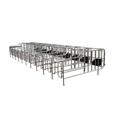 China Farms Quality Assurance Multiple Works Stall Pig Placing Animal Bar Equipment Cage for sale