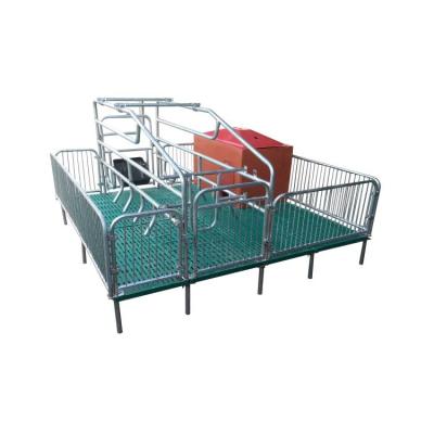 China Custom Factory Hot Dip Galvanizing Pig Sow Gestation Bed Sow Farrowing Bed for sale