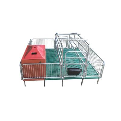 China Farms Grade Anti Rust Hot Dip Silver Galvanized Hog Farrowing Crates Pen For Sale Cheap for sale