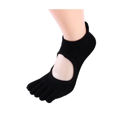 China Professional non-slip design leisure cotton yoga thickened terry socks accept five finger socks yoga thumps customized for sale