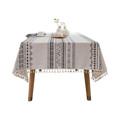 China Modern minimalist tablecloth living room kitchen coffee table tablecloth waterproof hot sales for sale