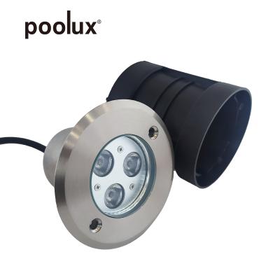 中国 Underwater Pool Light IP68 Underwater Buried Warm White Light 3watt 100mm Led Swimming Pool Light 販売のため