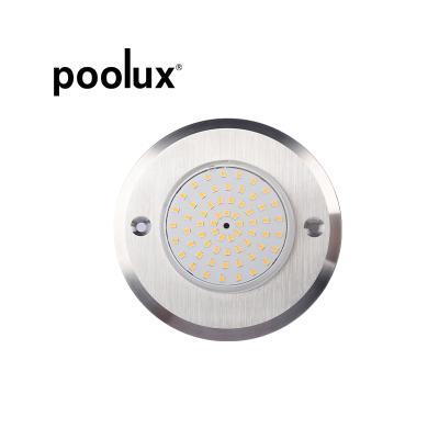 China New Poolux Underwater 7.5mm slim wifi remote control swimming pool IP68 marine underwater led swimming pool light for sale