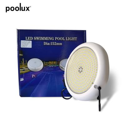 China IP68 Waterproof Epoxy Swimming Pool Resin Filled Wall Mounted Led Underwater Swimming Pool Light for sale