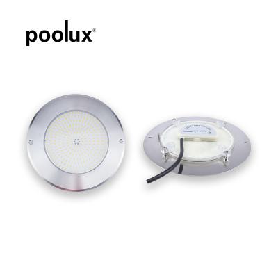 China Underwater Pool Light IP68 Waterproof Brand Ultra Thin Patented Niche Replace Slim 316ss Pool Light for sale