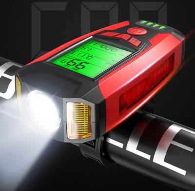 China ABS+GPPS 1500ma Bike Light Set with Bike Tachometer Speaker CAL Parent 5 