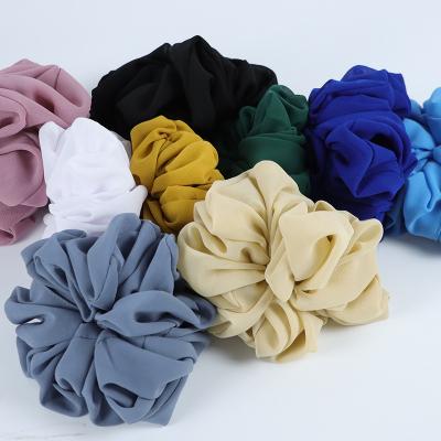 China Malaysian Hijab Hair Scrunchies Headband Elastic Hair Band Women Hair Tie Band Hair Scrunchie 2022 Beautiful for sale