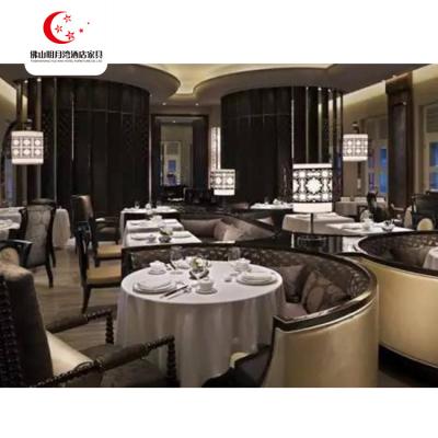 China PANEL Luxury Banquet Designs Dining Set Hotel Restaurant Furniture for sale