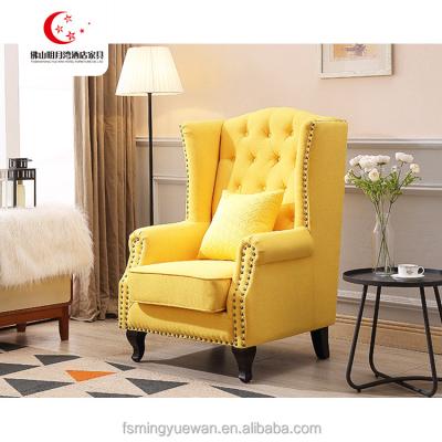 China The Leisure Chair Antiqued The Traditional English Retro Chesterfield Sofa Chair for sale