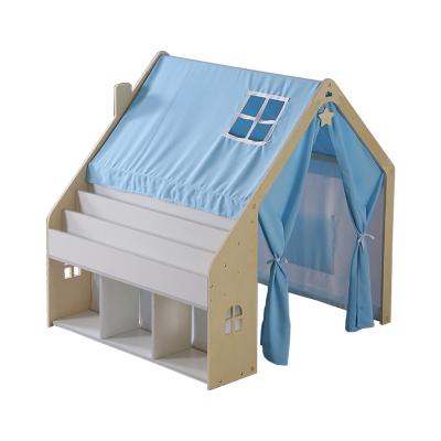 China Wholesale Foldable Kids Safety Castle Play Teepee Indoor Indoor Outdoor Children Small Tents With Shelf for sale