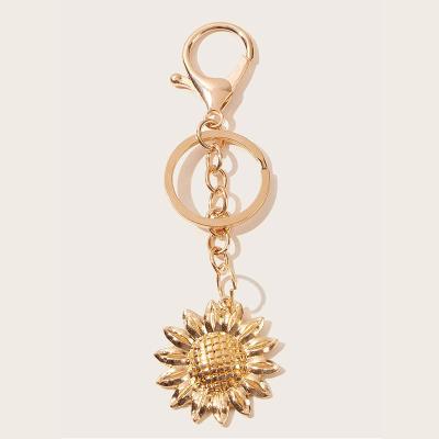 China Good Quality Soft Sunflower Manufacturer China Fashion Style Key Chain Key Chain Beautiful for sale