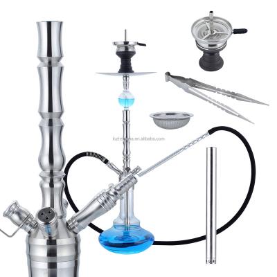 China Professional Manufacture SS304 China Hookah 4 Pipes Stainless Steel Cheap Portable Hookah for sale