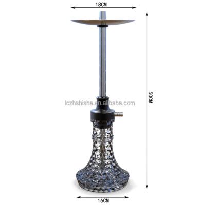 China 2022 Newest Hookah SS304 Design Travel Aluminum Narguile Shisha Hookahs for sale