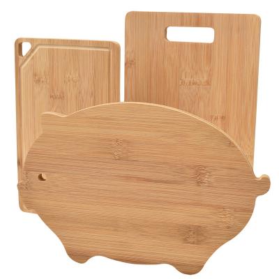 China Sustainable Popular Product Cartoon Shape Anti-rust Kitchen Cutting Cutting Board For Breadfruit Vegetable for sale