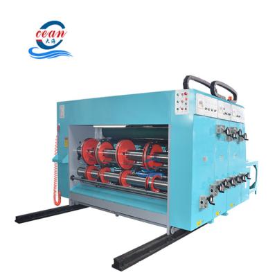 China Semi Automatic Semi Automatic Slot Machine Paper Box Carton Printing Slotting Die Cutting Machine for sale