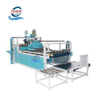 China Best Selling Food Ocean Cardboard Box Gluing Machine Corrugated Box Folding Gluing Machine for sale