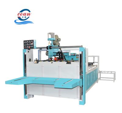 China Beverage Hand Feed Can Hotmelt Folding Sticking Machine for sale