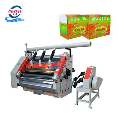 China machinery & Automatic Single Face Hardware E Flute Corrugated Cardboard Paper Box Products Making Machine for sale