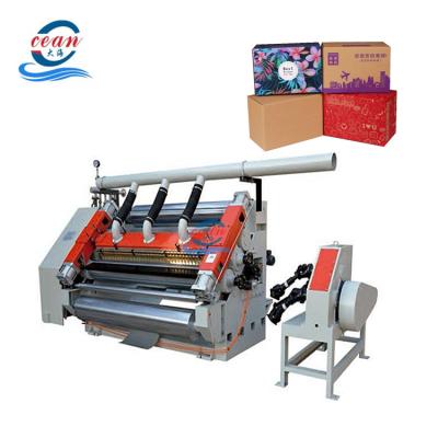 China machinery & Single Material Cardboard Facer Corrugating Processing Machinery for sale