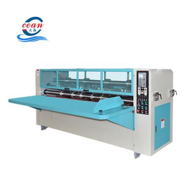 China Corrugated Cardboard Forming Machine Best Price Corrugated Cardboard Slitter Marker Thin Blade Slotting Machine For Sale for sale