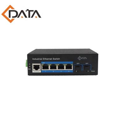 China Industrial Ethernet Network 4GE+2SFP Ethernet Switch for sale