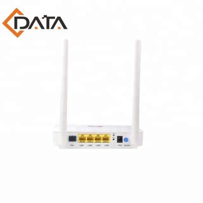 China 4*10/100/1000M auto-negotiation ftth network 4GE WIFI GEPON ONU for sale