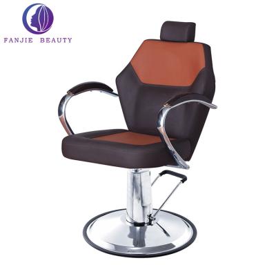 China Barber Chair Hot Sale European Style Cheap Hairdressing Styling Chair Hydraulic Reclining Chair for sale