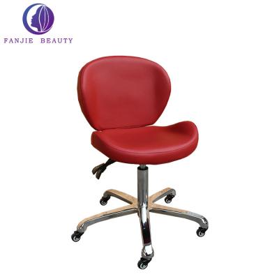 China Cheap Barber Chair Modern Salon Adjustable Stool Price Beauty Salon Stool Chair for sale