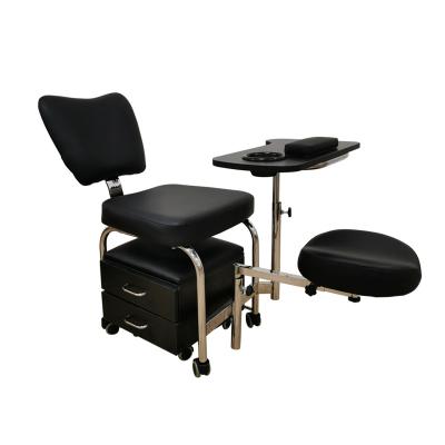 China Easy Clean Nail Supplies Nail Furniture Salon Manicure Table Beauty Salon Equipment Nail Desk for sale