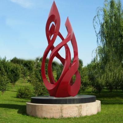 China Europe Design Popular Metal Art Outdoor Decoration Stainless Steel Bamboo Sculpture for sale