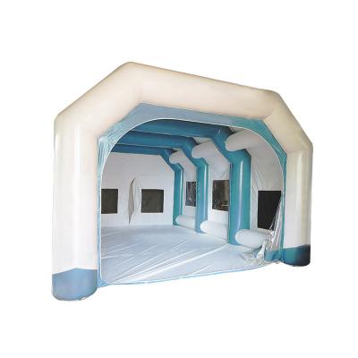 China Car Painting Inflatable Spray Booth For Car Painting Durable Portable Oxford Material For Sale Factory Supplier for sale