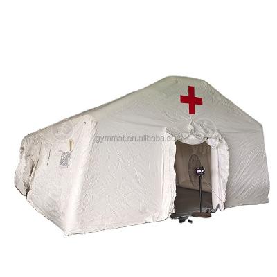 China 0.45-0.9mm Plato PVC Tarpaulin Inflatable Emergency Deployment Quick Deployment Shelter 15' x 10' x 9' for sale